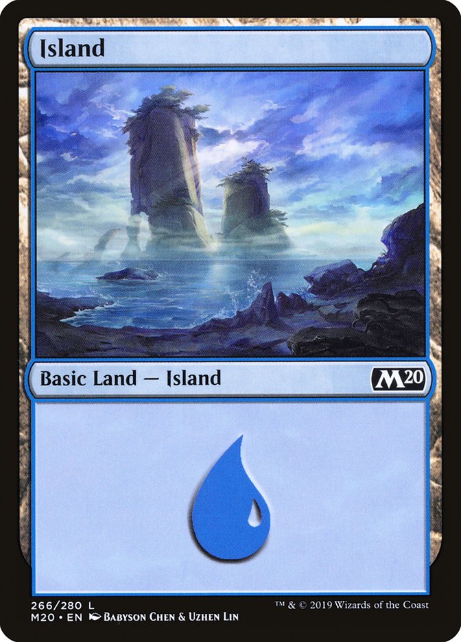 Island (266) [Core Set 2020] | Odin's Place
