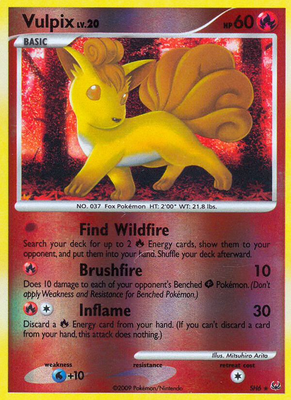 Vulpix (SH6) [Platinum: Base Set] | Odin's Place