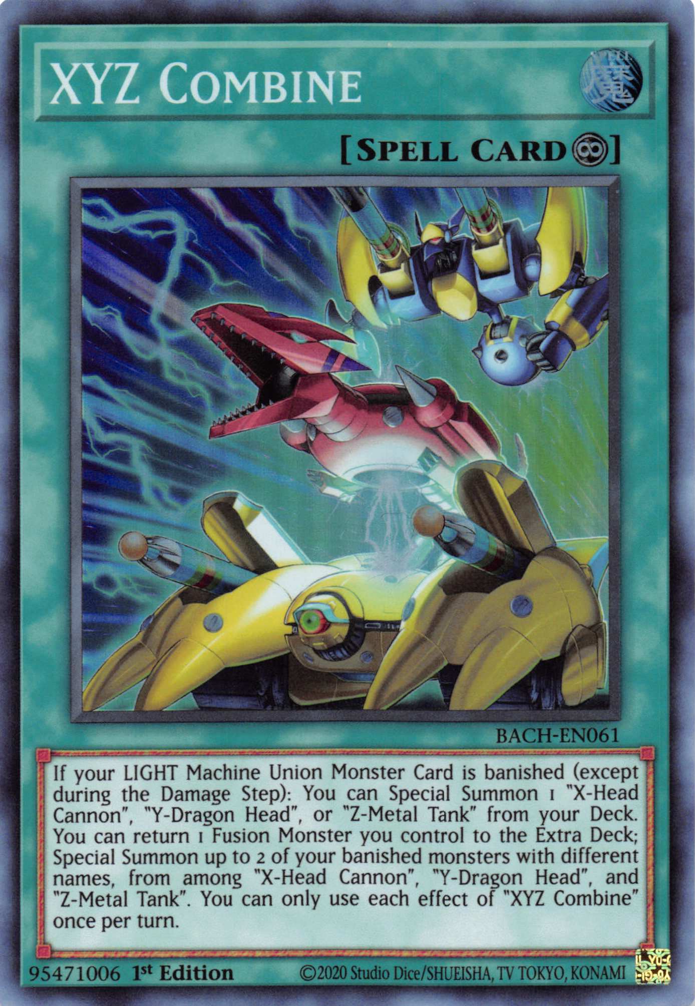XYZ Combine [BACH-EN061] Super Rare | Odin's Place