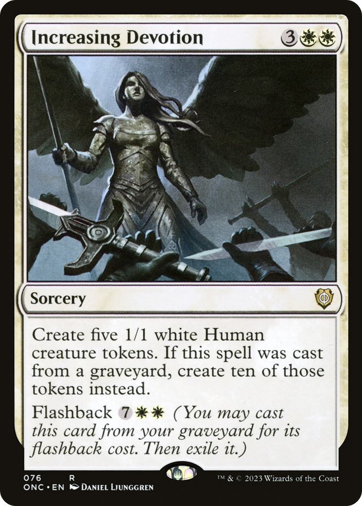 Increasing Devotion [Phyrexia: All Will Be One Commander] | Odin's Place
