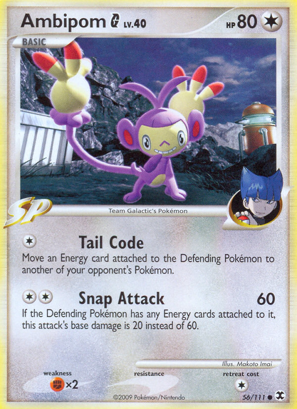 Ambipom G (56/111) [Platinum: Rising Rivals] | Odin's Place