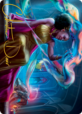 Radiant Epicure Art Card (Gold-Stamped Signature) [Modern Horizons 2 Art Series] | Odin's Place
