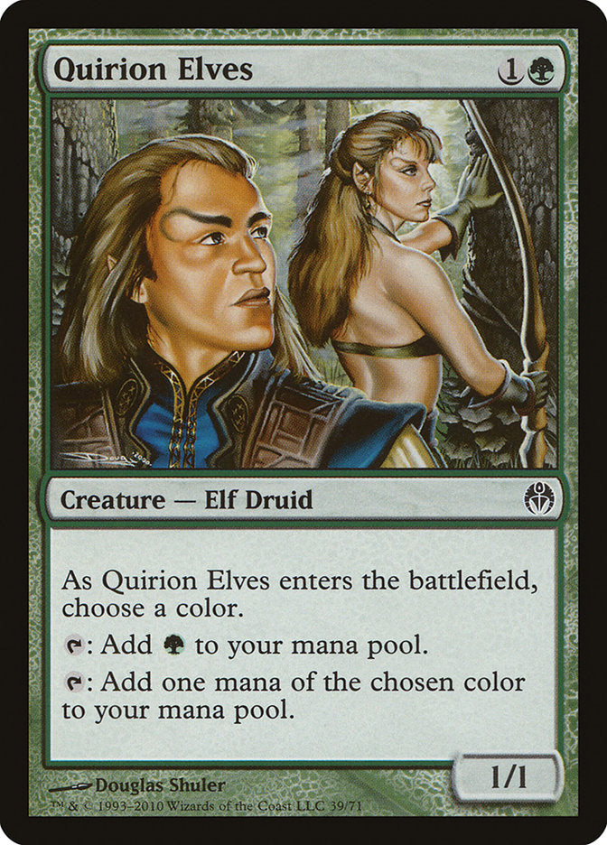 Quirion Elves (39) [Duel Decks: Phyrexia vs. the Coalition] | Odin's Place