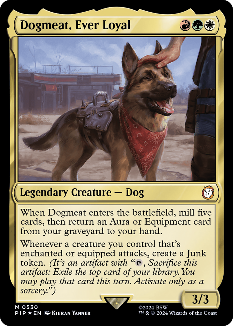 Dogmeat, Ever Loyal (Surge Foil) [Fallout] | Odin's Place