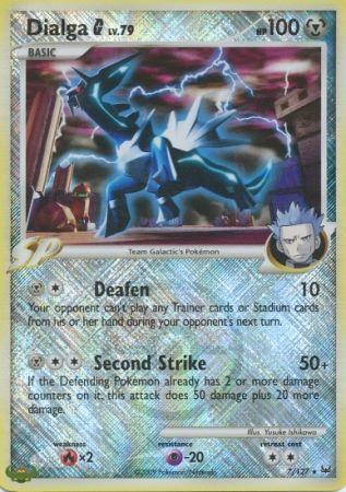 Dialga G (7/127) (League Promo) [Platinum: Base Set] | Odin's Place