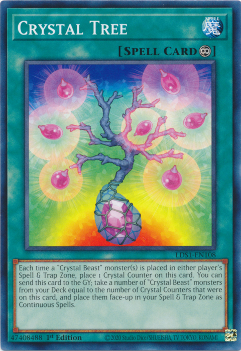 Crystal Tree [LDS1-EN108] Common | Odin's Place