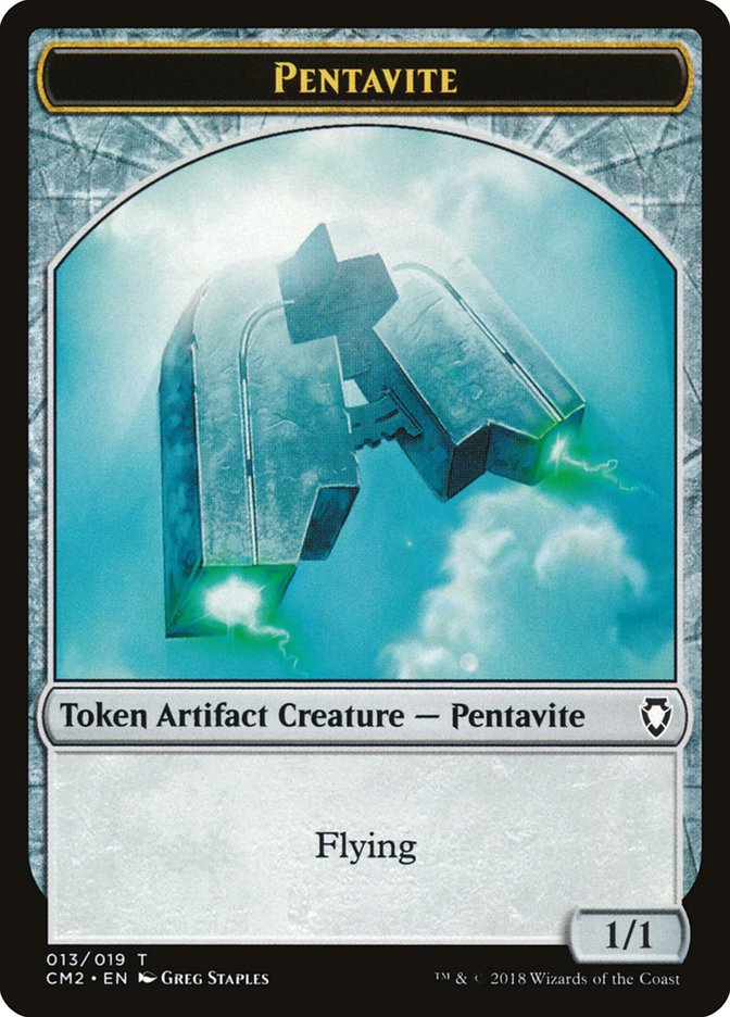 Pentavite Token (13) [Commander Anthology Volume II Tokens] | Odin's Place