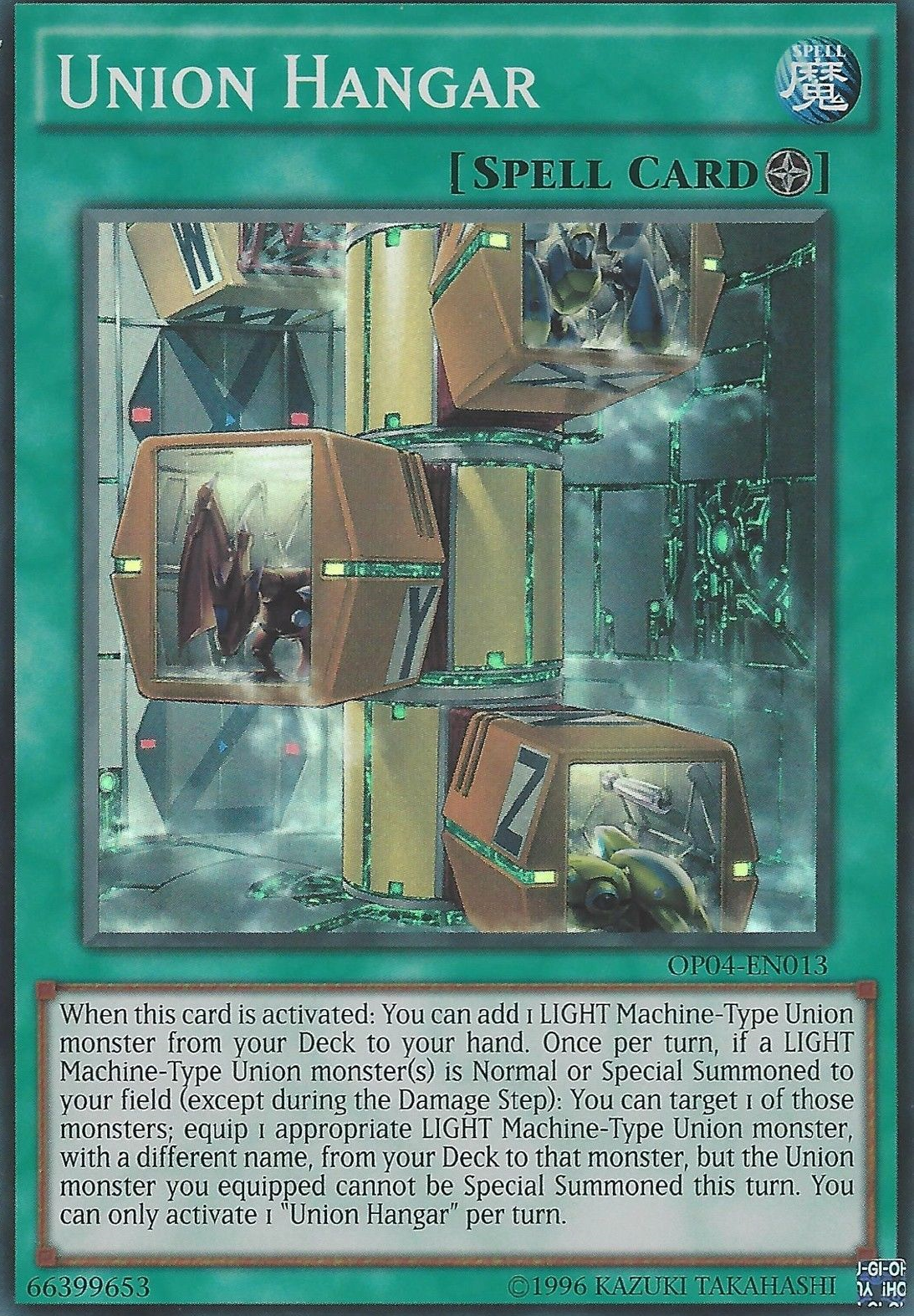 Union Hangar [OP04-EN013] Super Rare | Odin's Place