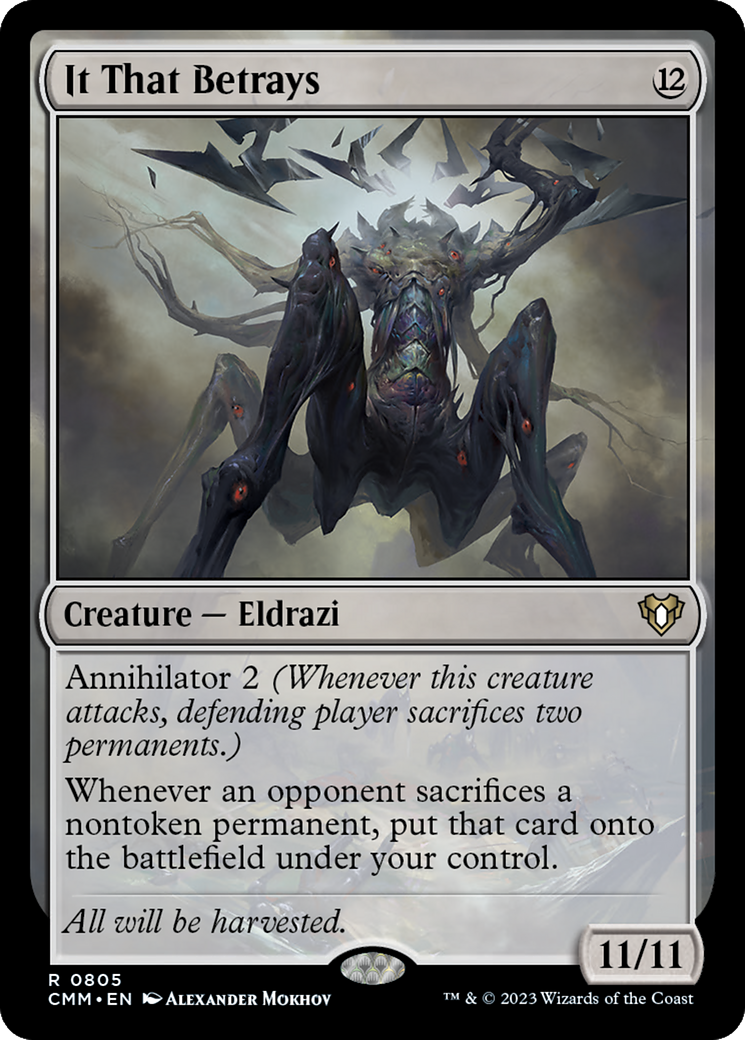 It That Betrays [Commander Masters] | Odin's Place