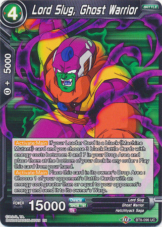 Lord Slug, Ghost Warrior (BT8-096) [Malicious Machinations] | Odin's Place