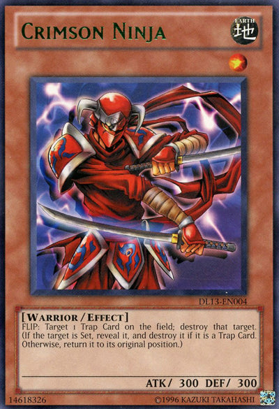 Crimson Ninja (Green) [DL13-EN004] Rare | Odin's Place