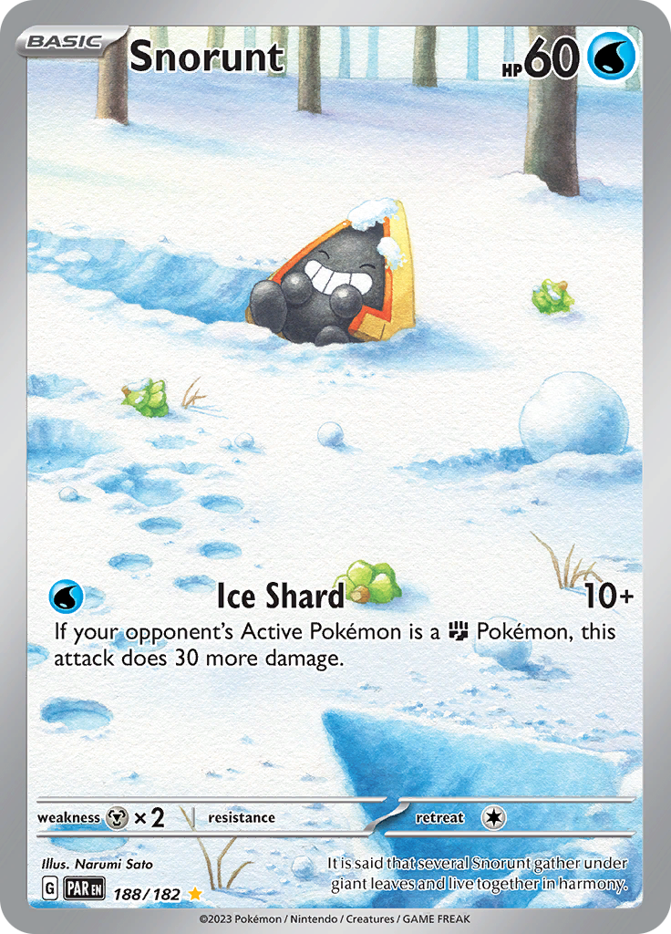Snorunt (188/182) [Scarlet & Violet: Paradox Rift] | Odin's Place