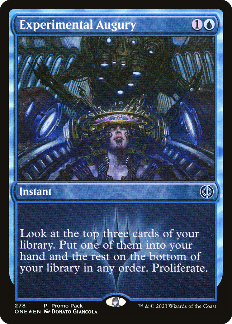 Experimental Augury (Promo Pack) [Phyrexia: All Will Be One Promos] | Odin's Place