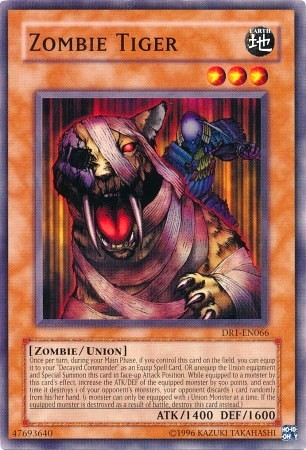 Zombie Tiger [DR1-EN066] Common | Odin's Place
