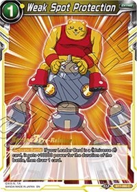 Weak Spot Protection (BT7-095_PR) [Assault of the Saiyans Prerelease Promos] | Odin's Place