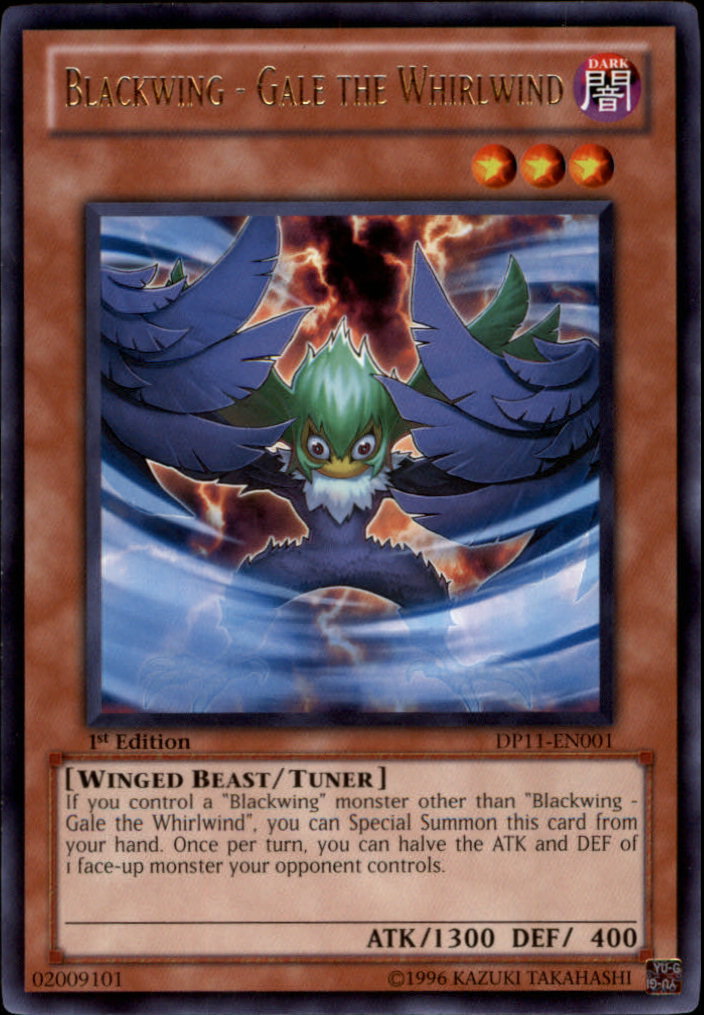 Blackwing - Gale the Whirlwind [DP11-EN001] Rare | Odin's Place