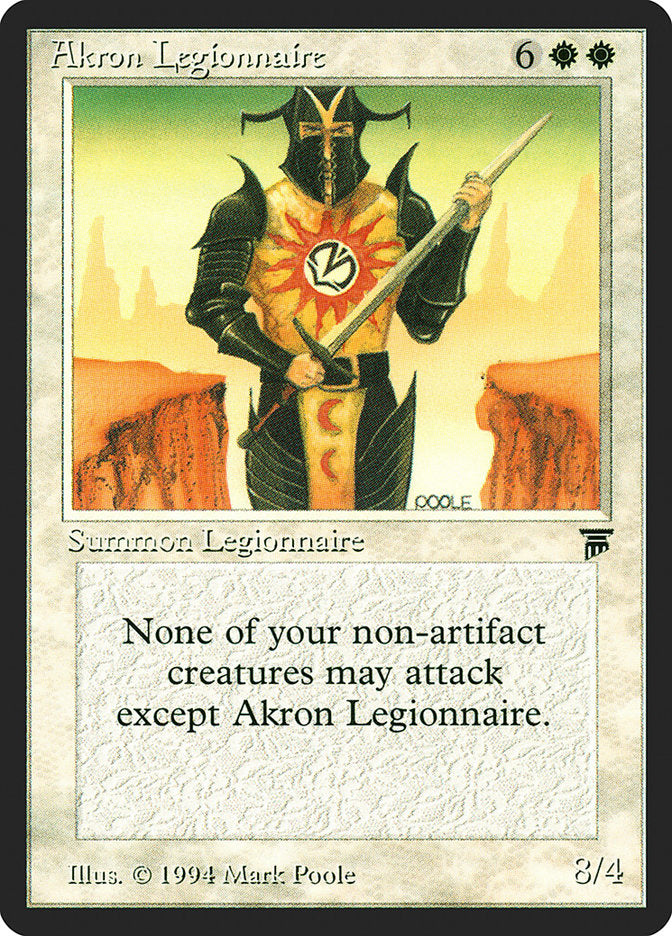 Akron Legionnaire (1) [Legends] | Odin's Place