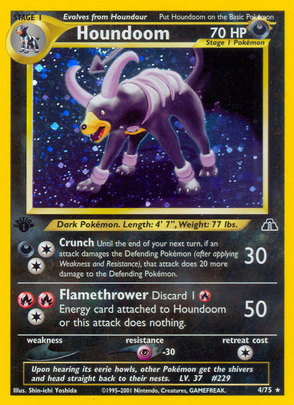 Houndoom (4/75) [Neo Discovery 1st Edition] | Odin's Place