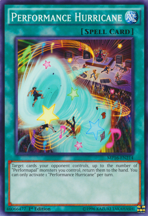 Performance Hurricane [MP16-EN214] Common | Odin's Place