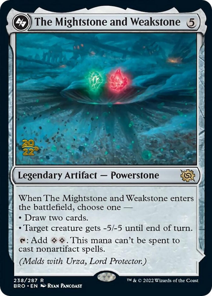 The Mightstone and Weakstone [The Brothers' War Prerelease Promos] | Odin's Place