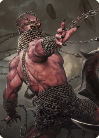 Chain Devil Art Card [Commander Legends: Battle for Baldur's Gate Art Series] | Odin's Place
