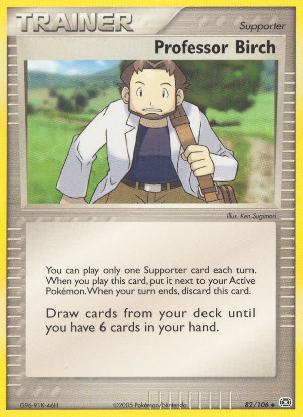 Professor Birch (82/106) [EX: Emerald] | Odin's Place