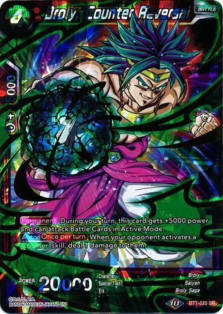 Broly, Counter Reversal (BT7-020) [Assault of the Saiyans] | Odin's Place