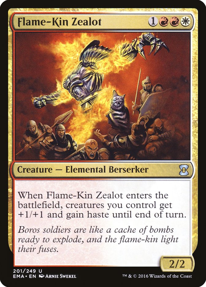 Flame-Kin Zealot (201) [Eternal Masters] | Odin's Place