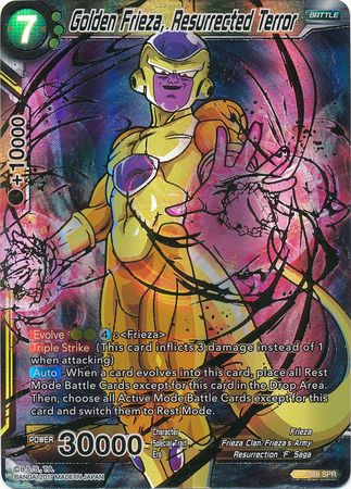 Golden Frieza, Resurrected Terror (SPR) (BT1-086) [Galactic Battle] | Odin's Place