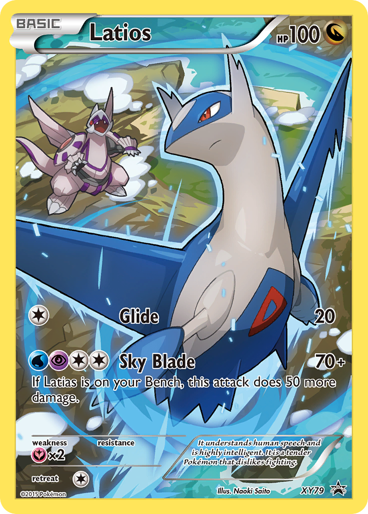 Latios (XY79) (Full Art Promo) [XY: Black Star Promos] | Odin's Place