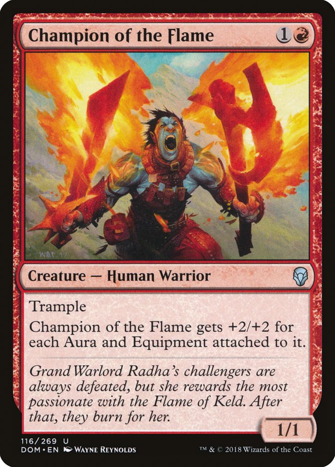 Champion of the Flame (116) [Dominaria] | Odin's Place