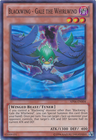 Blackwing - Gale the Whirlwind [AP04-EN004] Super Rare | Odin's Place