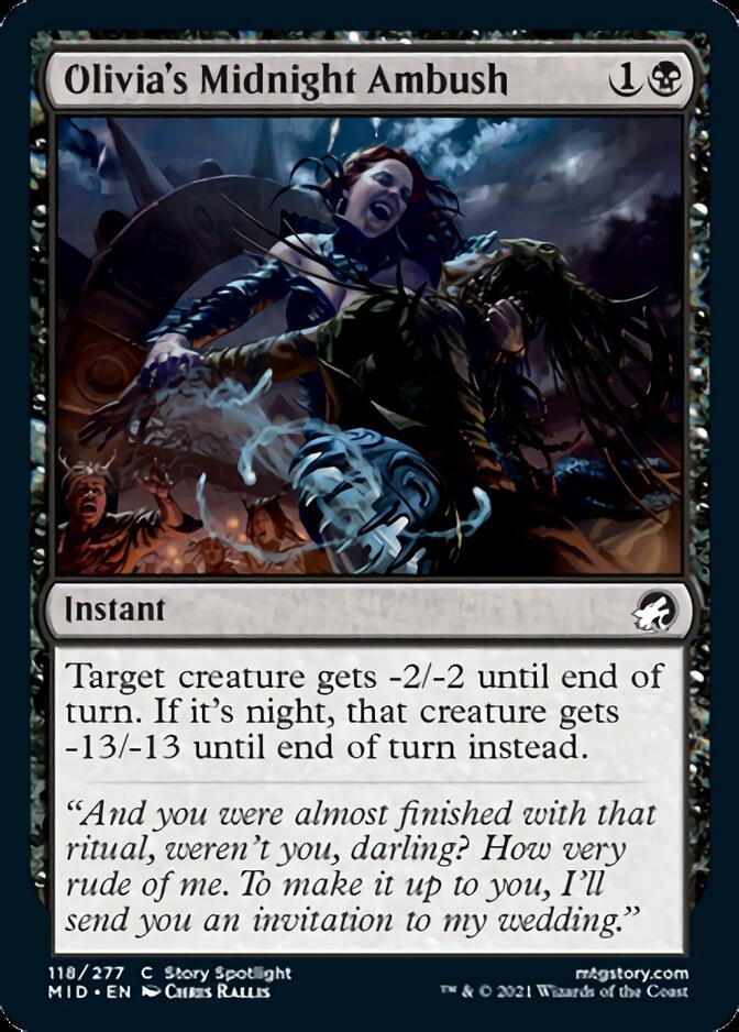Olivia's Midnight Ambush [Innistrad: Midnight Hunt] | Odin's Place