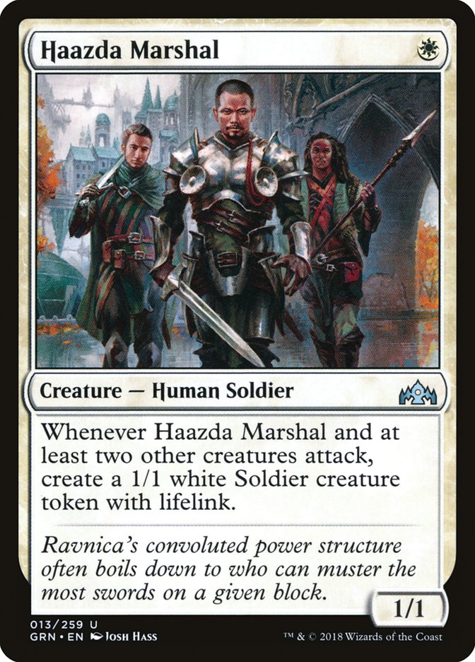 Haazda Marshal (13) [Guilds of Ravnica] | Odin's Place