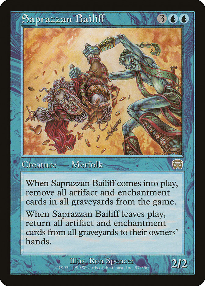Saprazzan Bailiff (97) [Mercadian Masques] | Odin's Place