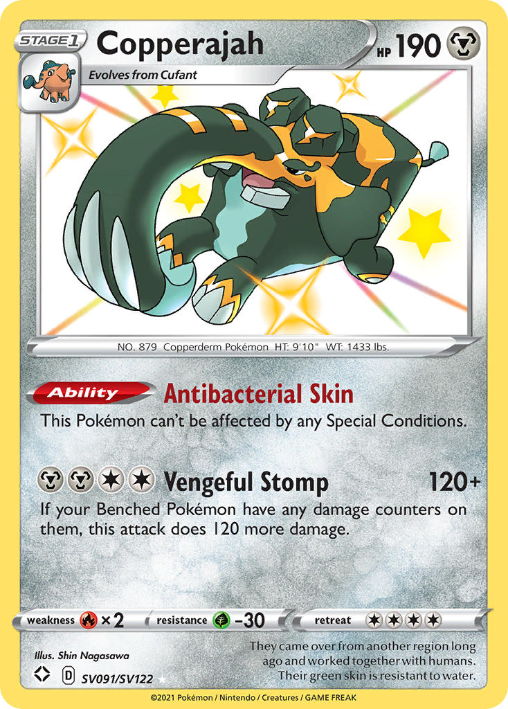 Copperajah (SV091/SV122) [Sword & Shield: Shining Fates] | Odin's Place