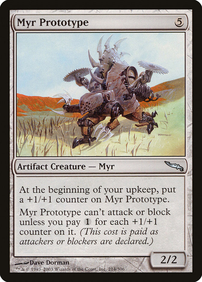 Myr Prototype (214) [Mirrodin] | Odin's Place
