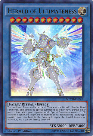 Herald of Ultimateness [NECH-EN045] Ultra Rare | Odin's Place