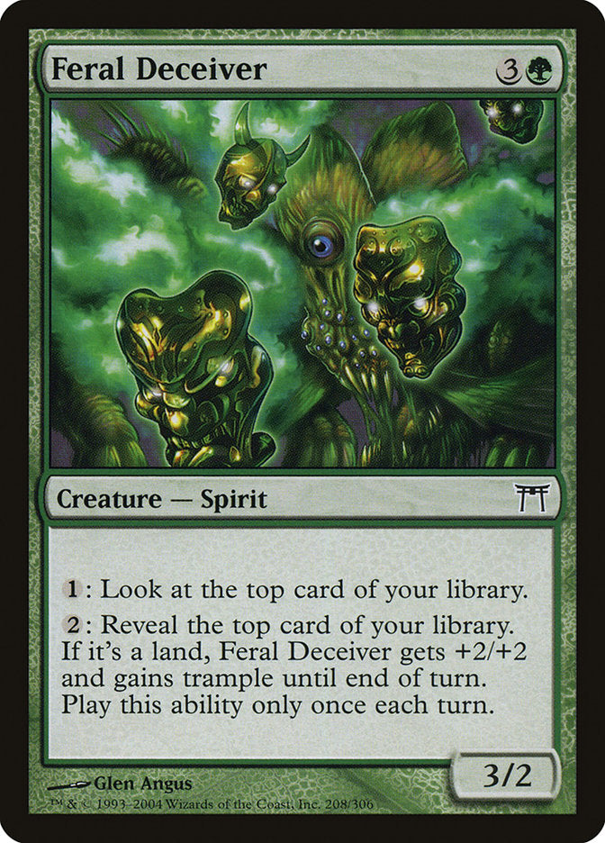 Feral Deceiver (208) [Champions of Kamigawa] | Odin's Place