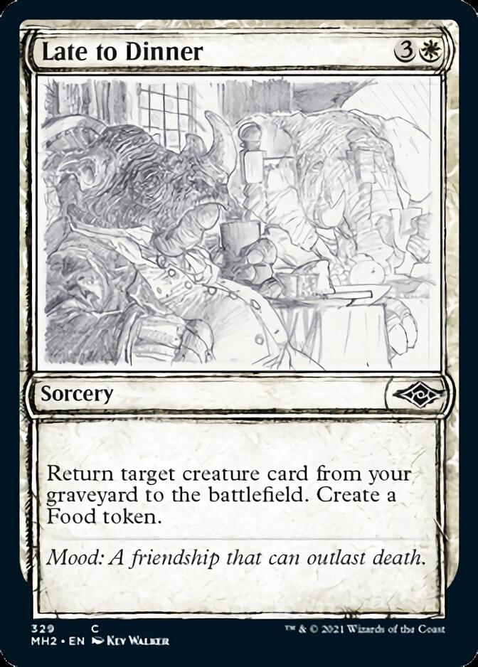 Late to Dinner (Sketch) [Modern Horizons 2] | Odin's Place
