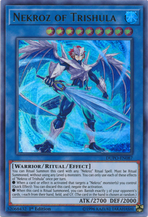 Nekroz of Trishula [DUPO-EN087] Ultra Rare | Odin's Place