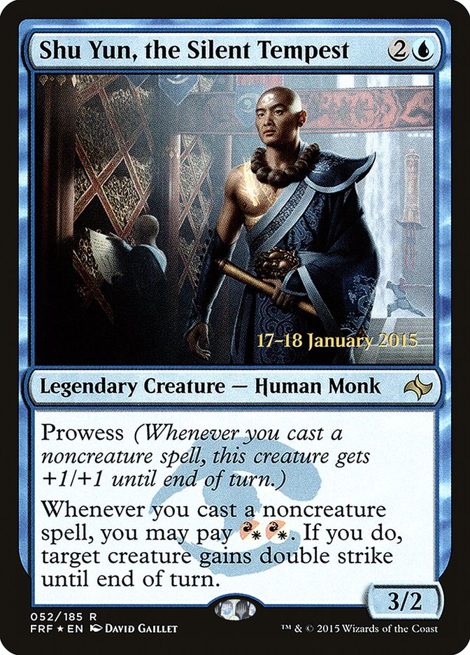 Shu Yun, the Silent Tempest (52) [Fate Reforged Prerelease Promos] | Odin's Place