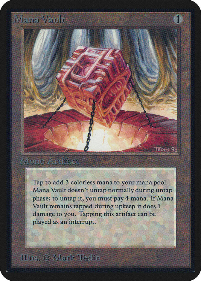 Mana Vault [Alpha Edition] | Odin's Place