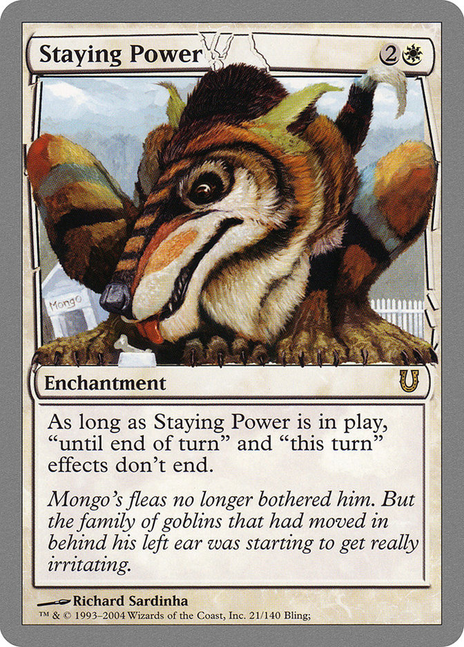 Staying Power (21) [Unhinged] | Odin's Place