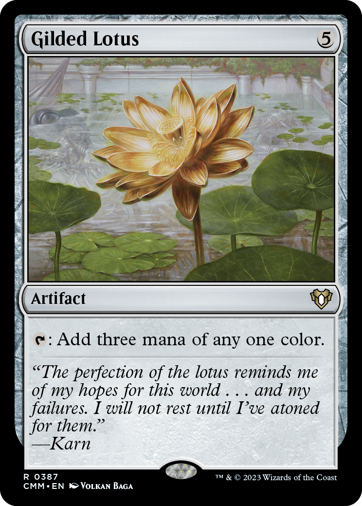 Gilded Lotus [Commander Masters] | Odin's Place
