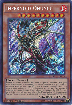 Infernoid Onuncu [SECE-EN019] Secret Rare | Odin's Place