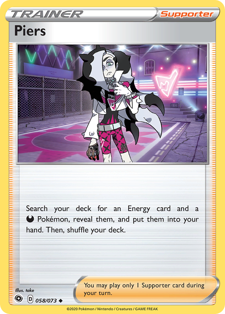 Piers (058/073) [Sword & Shield: Champion's Path] | Odin's Place