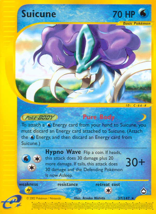 Suicune (37/147) [Aquapolis] | Odin's Place