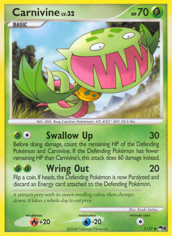 Carnivine (7/17) [POP Series 8] | Odin's Place