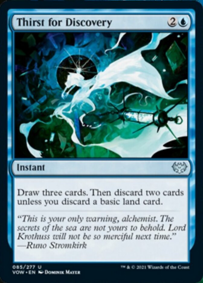 Thirst for Discovery [Innistrad: Crimson Vow] | Odin's Place